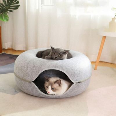 coussin-pour-chat-gris-clair