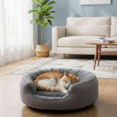 Panier pour chat design extra chaud