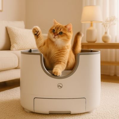 Bac à litière chat - Patte à Chat