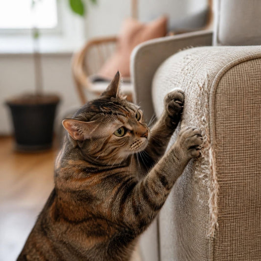 Chat qui Griffe le Canapé : Pourquoi et Comment y Remédier