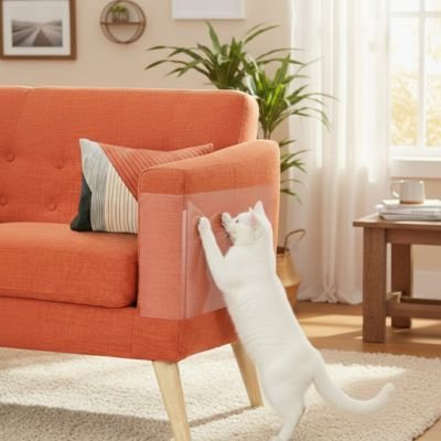 protection-canapé-chat-transparente-efficace
