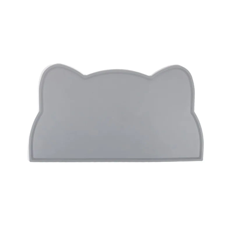 set gamelles chat silicone tapis anti-dérapant - dimensions