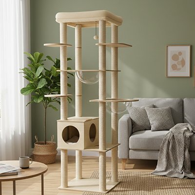 arbre-a-chat-en-bois-doubles-rayons