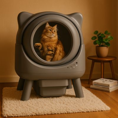 bac-alitiere-chat-automatique-cleanbox-gris