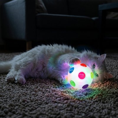 balle-pour-chat-avec-lumière-led