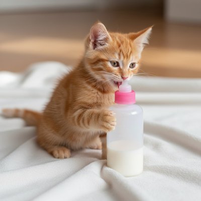 Biberon chaton Premiers Pas™ - nourrissage nouveau-né