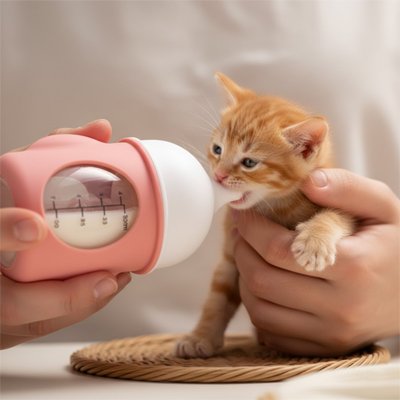 Biberon chaton PurrfectCare - nourrissage chaton nouveau-né