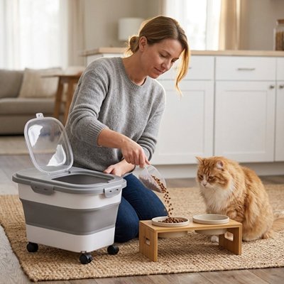 boite à croquettes chat Fraîcheur Optimale - vue principale