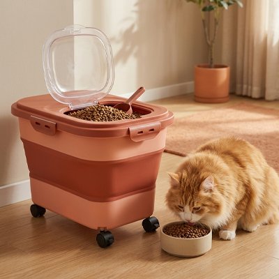 boite à croquettes chat Fraîcheur Optimale - grande capacité