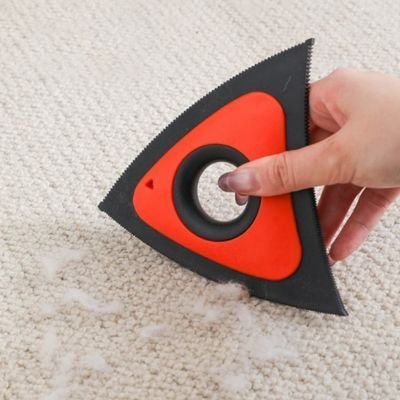 Brosse anti poil petit triangle
