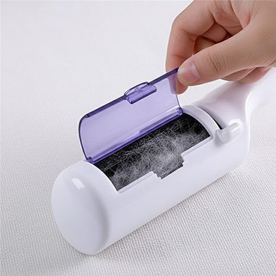 Brosse anti poil statique