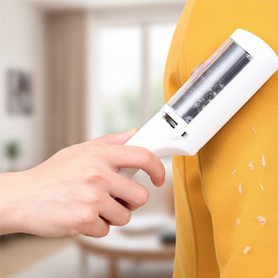 Brosse anti poil hygiénique