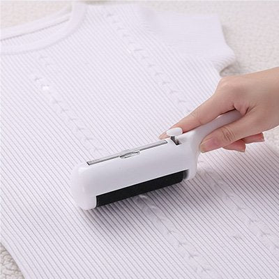 Brosse anti poil avec rouleau