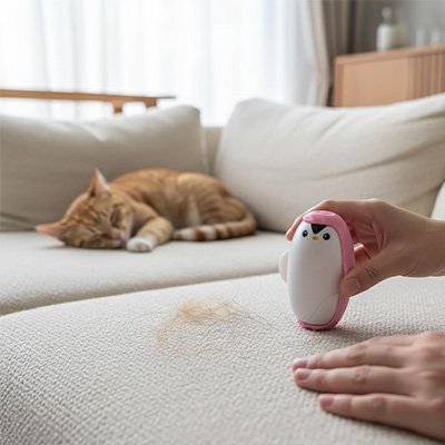 Brosse anti poil lavable 