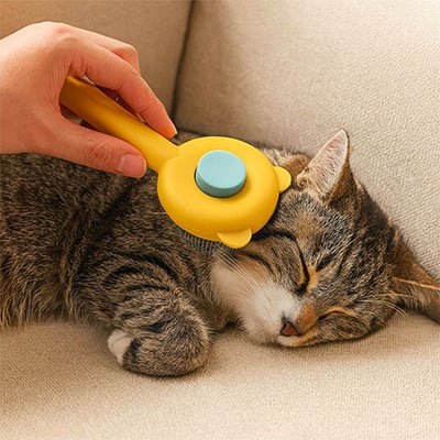 brosse-autonettoyante-chat-ergonomique