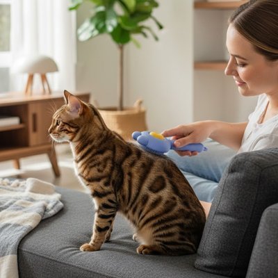 Brosse pour Chat pour poile court
