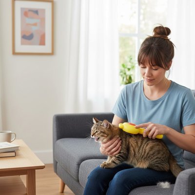 Brosse pour Chat pour tout type de poile