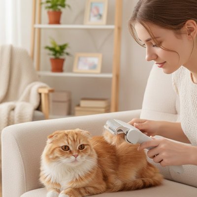 Brosse pour Chat nettoyante