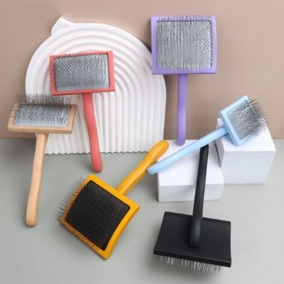 Brosse pour chat poil long​ facile à transporter
