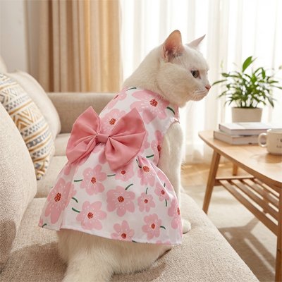 costume-pour-chat-rose