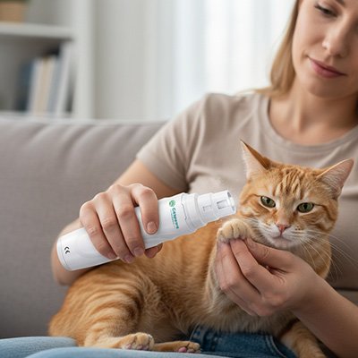 coupe-griffe-chat-électrique-automatique