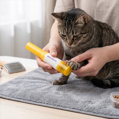 coupe-griffe-chat-révolutionnaire-avec-piles
