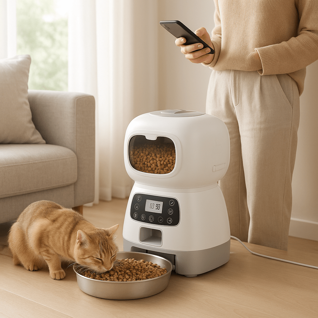 distributeur-automatique-croquettes-chat-autocroq-connecte