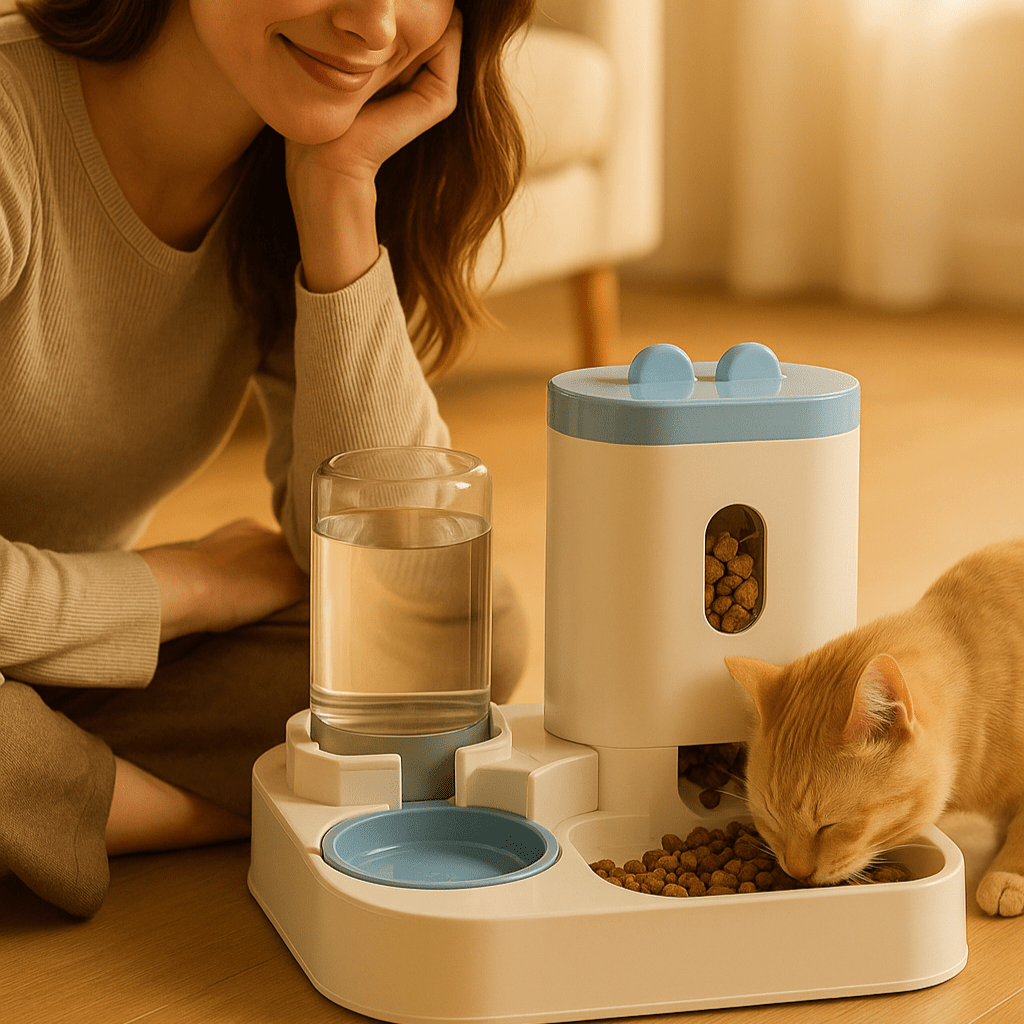 distributeur-croquette-chat-bleu-selfmiaou