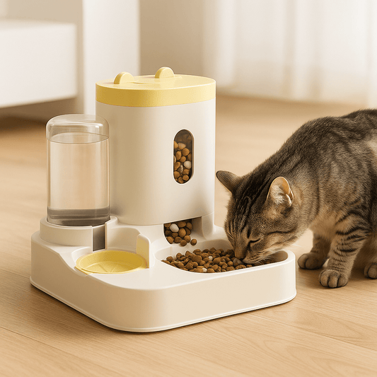 distributeur-croquette-chat-jaune-selfmiaou