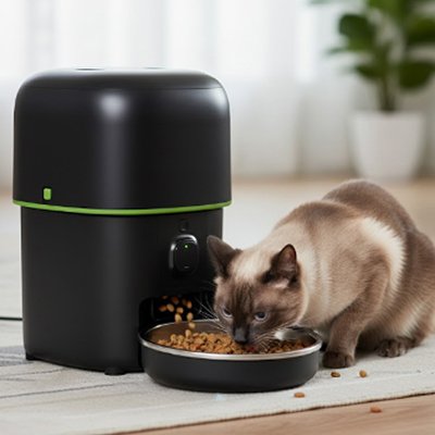 distributeur-de-croquettes-pour-chat-connecté-pratique