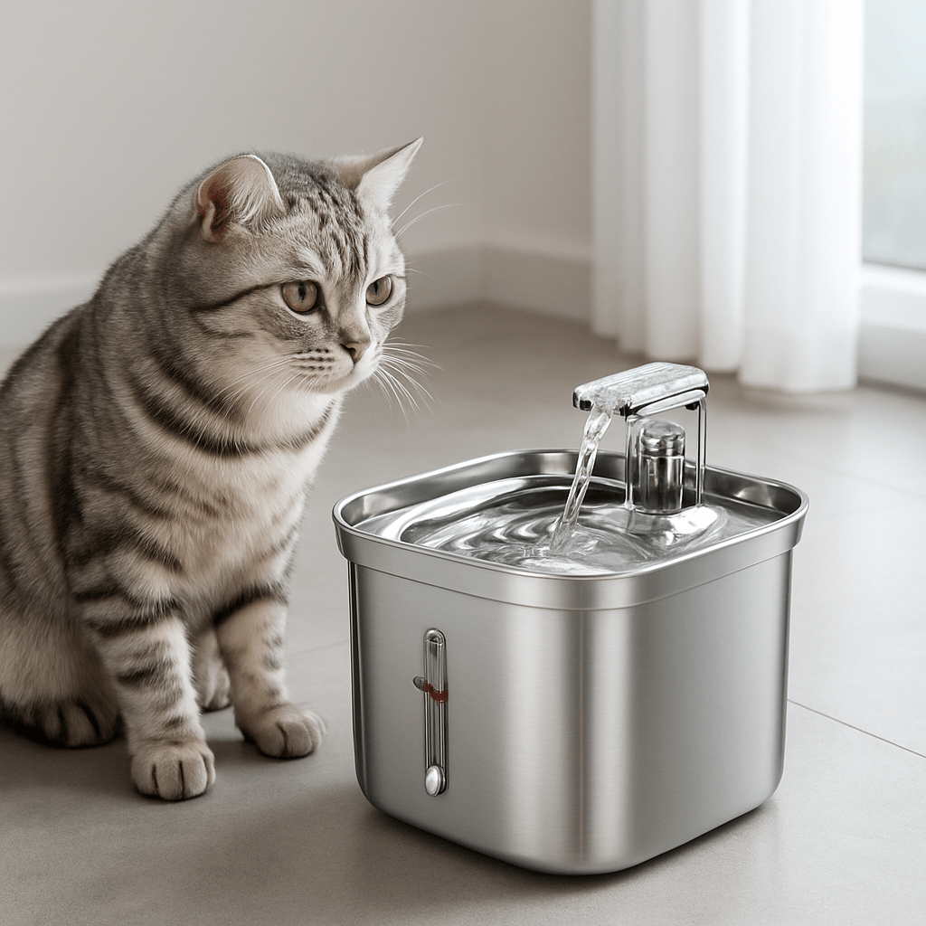 fontaine-a-eau-chat-couledouce-silencieuse