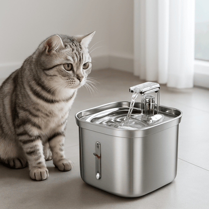 fontaine-a-eau-chat-couledouce-silencieuse
