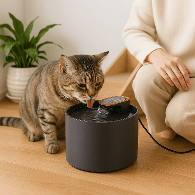 fontaine-a-eau-chat-stylee-felina