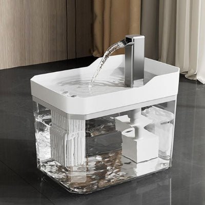 fontaine-a-eau-pour-chat-blanche-purachat