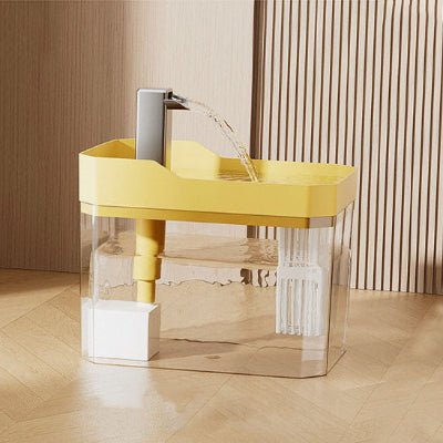 fontaine-a-eau-pour-chat-jaune-purachat