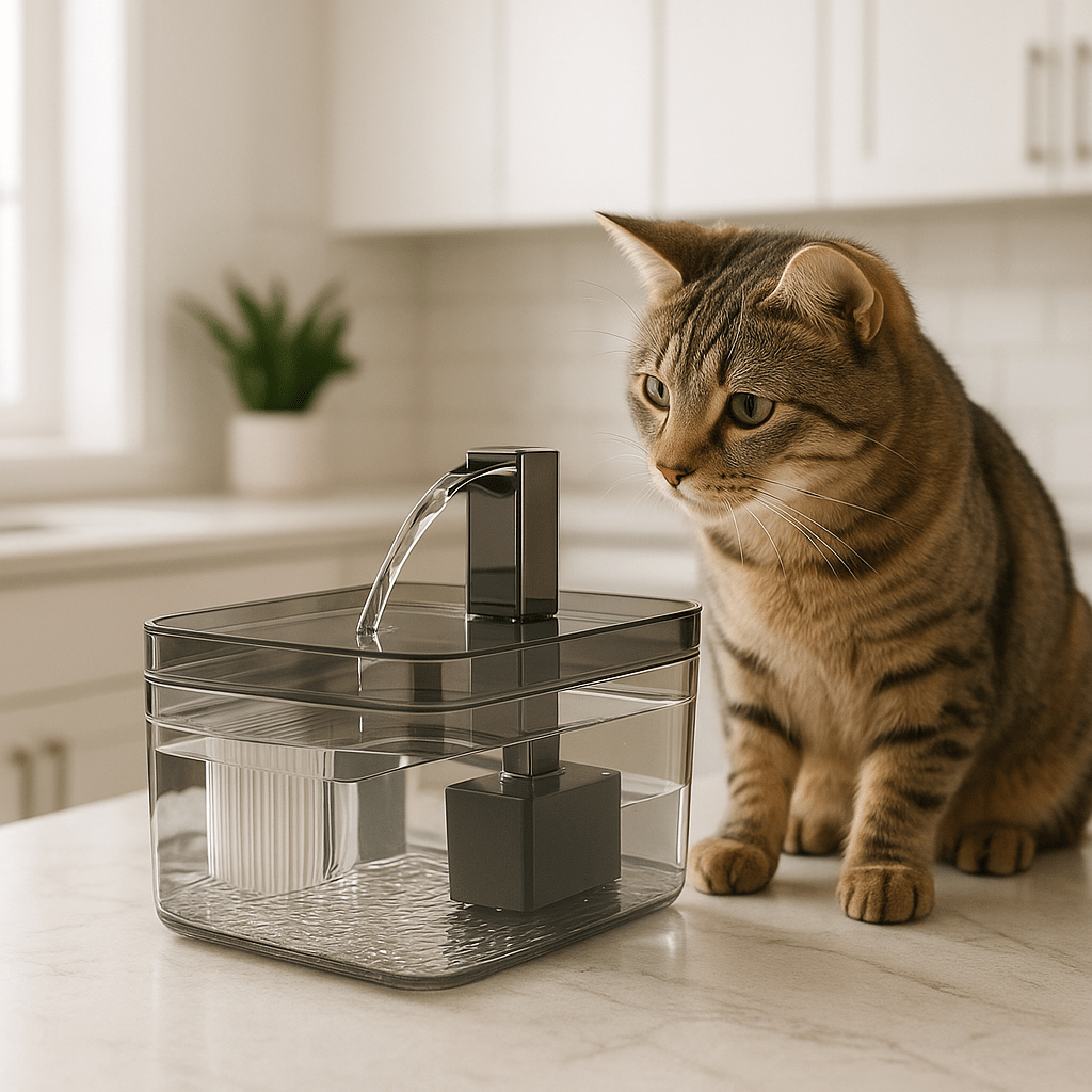 Fontaine à eau pour chat | PuraChat™ - Patte à Chat