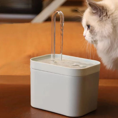 fontaine-eau-pour-chat-blanc-aquazen
