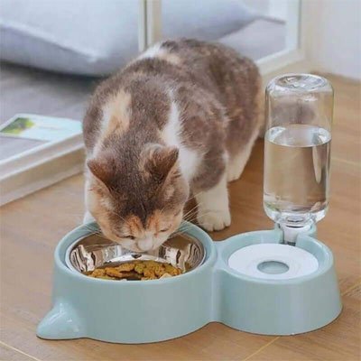 gamelle-chat-avec-distributeur-d-eau-ergonomique-facile-a-nettoyer