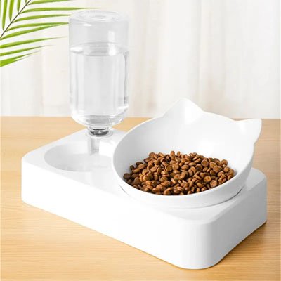 gamelle-chat-avec-distributeur-d-eau-station-d-alimentation