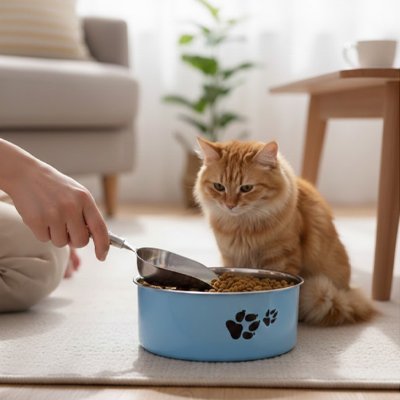 gamelle-chat-ergonomique-en-inox-coloré
