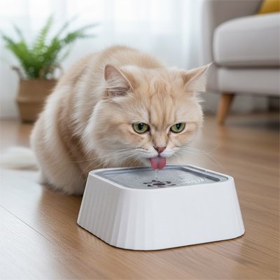 gamelle-chat-pour-eau-récipient-profond