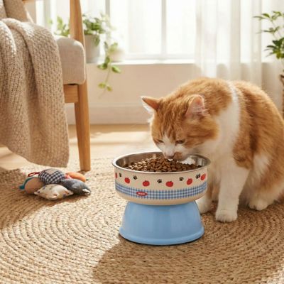 Gamelle chat surélevée | ComfortElegance