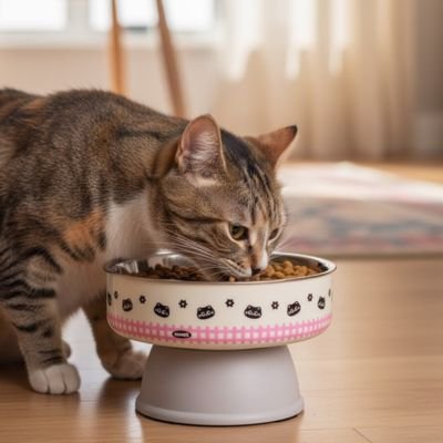 gamelle-chat-surélevée-design-modern