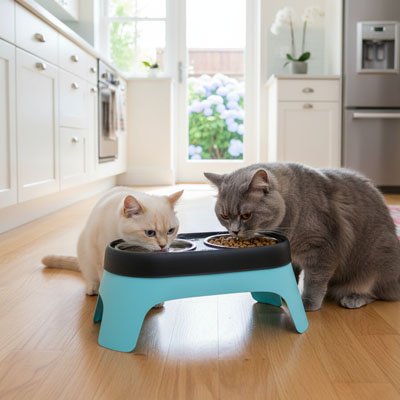 gamelle-chat-surélevée-doubles-bol