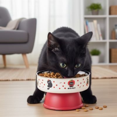 gamelle-chat-surélevée-ergonomique-anti-reflux