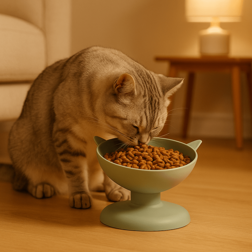 gamelle-pour-chat-verte-oreli
