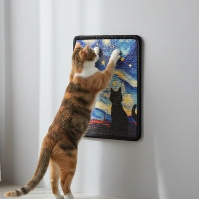 griffoir-chat-picasso-drôle