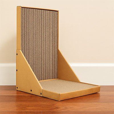 griffoir-en-carton-pour-chat-matière-résistante
