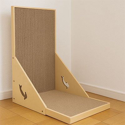 griffoir-en-carton-pour-chat-pour-scratching 