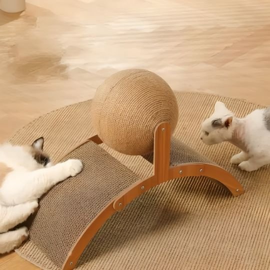 griffoir-pour-chat-boule-résistante